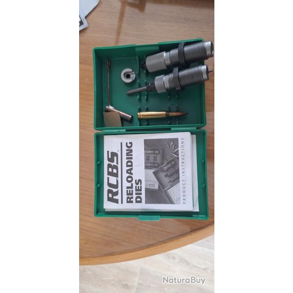 RCBS jeu d outils 7mm.08 rem complet occasion TBE vendu par poudrenoirepro