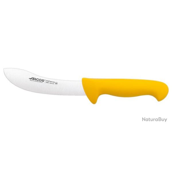 Couteau � d�pouiller Arcos Prof A295300 Lame 160 mm Manche jaune