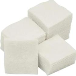 Patchs de nettoyage Bore Tech Square 1" Calibres .20 / .22 Coton X250