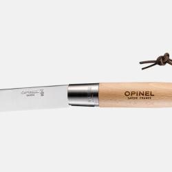 Opinel N&deg;13 Inox Couteau g&eacute;ant 22 cm avec plumier bois