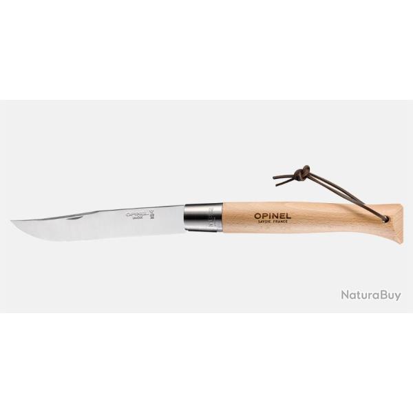 Opinel N�13 Inox Couteau g�ant 22 cm avec plumier bois