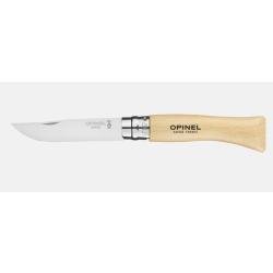 Couteau Opinel N&deg;07 Inox Lame 8 cm H&ecirc;tre
