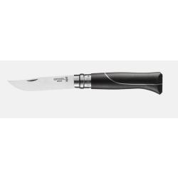Couteau Opinel N&deg;08 Ellipse Lame inox 8,5 cm &Eacute;b&egrave;ne et aluminium