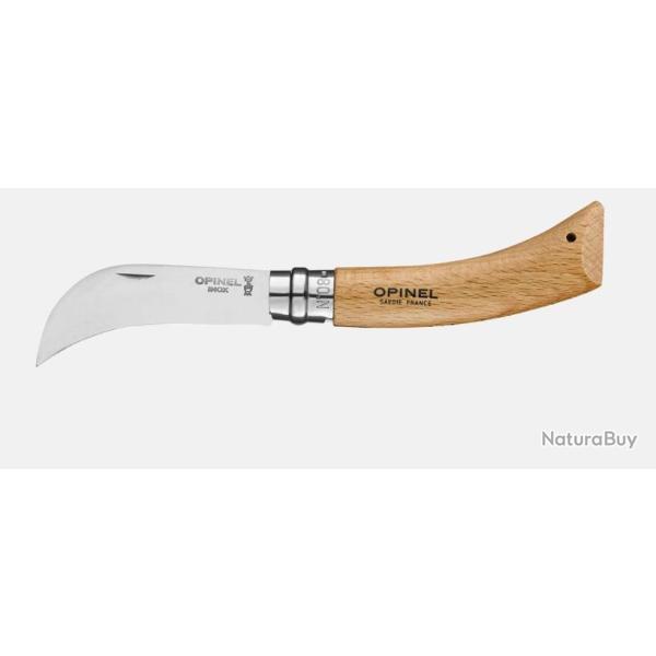 Serpette-Greffoir Opinel N�08 Lame inox 8 cm Manche h�tre