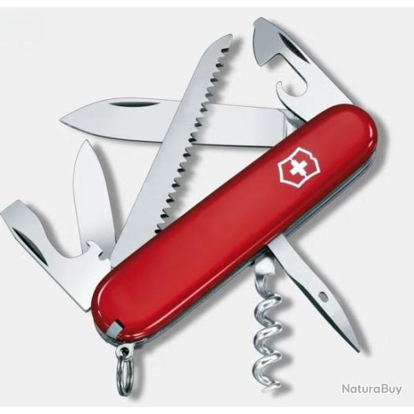 Couteau Victorinox Camper 13 fonctions Rouge