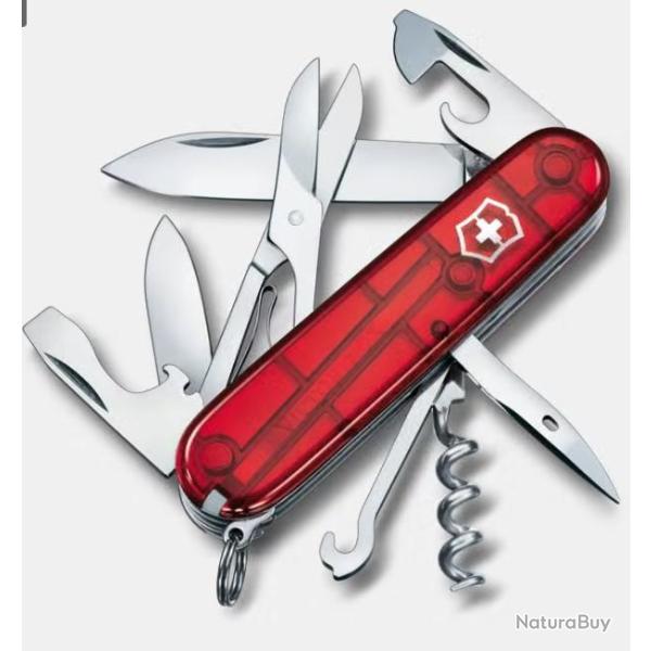 Couteau Victorinox Climber 14 fonctions Rubis