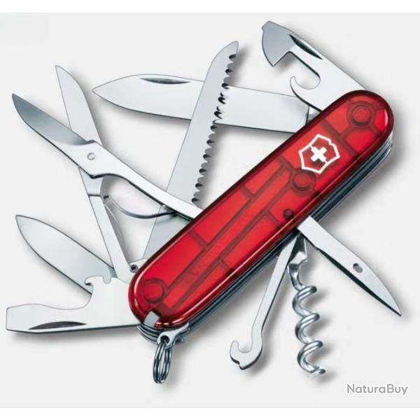 Couteau Victorinox Huntsman 15 fonctions Rubis