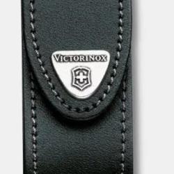 &Eacute;tui-ceinture Victorinox en cuir noir Fermeture scratch