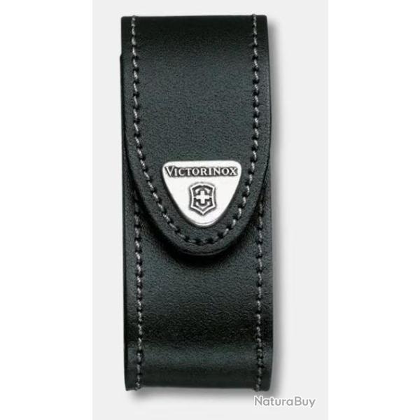 �tui-ceinture Victorinox en cuir noir Fermeture scratch