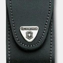&Eacute;tui-ceinture Victorinox en cuir noir Fermeture scratch