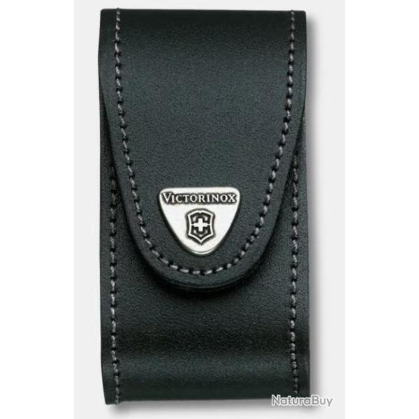 �tui-ceinture Victorinox en cuir noir Fermeture scratch