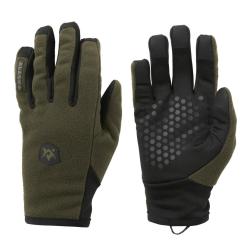 Gants de chasse Alaska 1795 Raptor Gloves Solid Brown Silencieux et tactiles 11