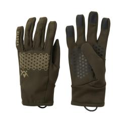 Gants de chasse Alaska 1795 Chaser Stretch Gloves Solid Brown Extensibles et tactiles 11