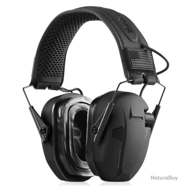 Casque antibruit �lectronique Savior Equipment Apollo Black