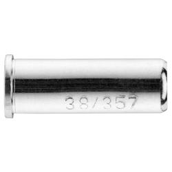 Douilles amortisseurs aluminium pour arme de poing Calibres .38 Special / .357 Magnum Blister de 5