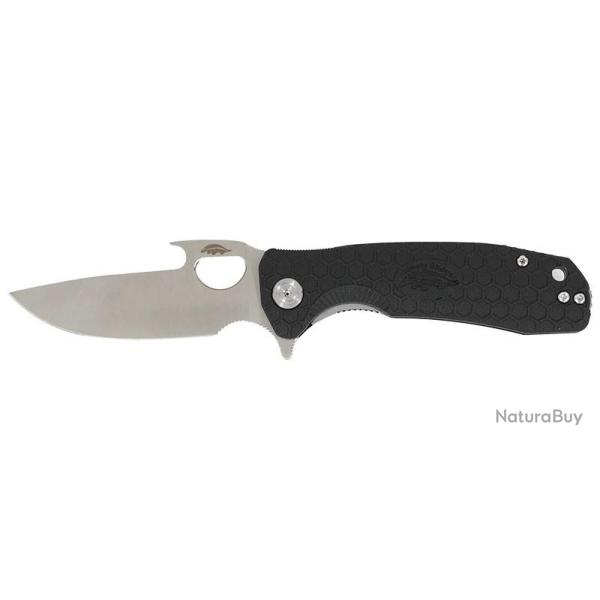 Couteau pliant Honey Badger Medium Opener Noir - 81 mm