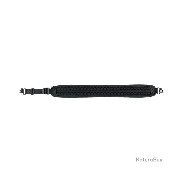 Bretelle d'arme en n�opr�ne � fixation rapide - Noir
