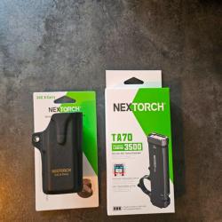 Pack Lampe Tactique Nextorch TA70 (3500 Lm) + &Eacute;tui Kydex V43