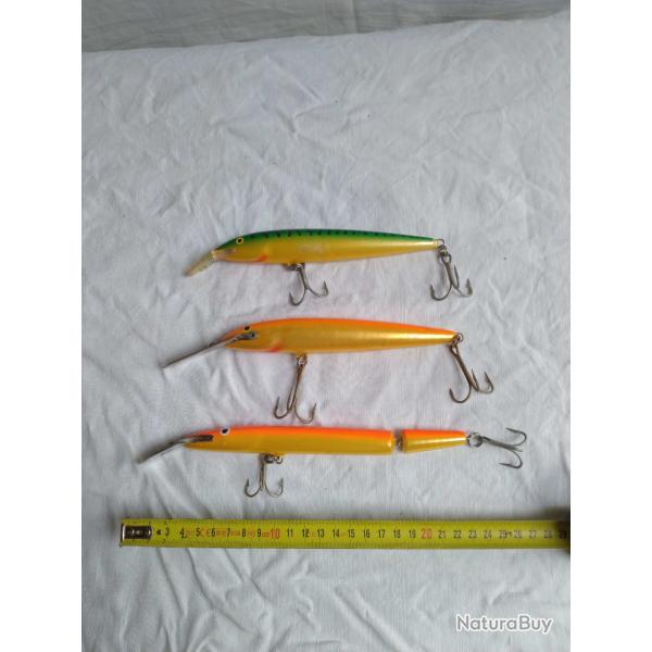 Lot leurres rapala