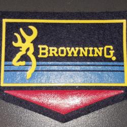 Ecusson browning feutrine rectangle