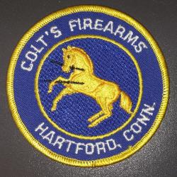 Ecusson colt's firearms epais