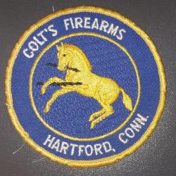 Ecusson colt's firearms fin