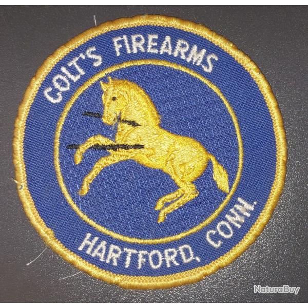 Ecusson colt's firearms fin