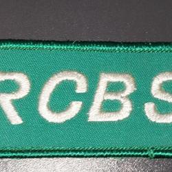 Ecusson RCBS rectangle