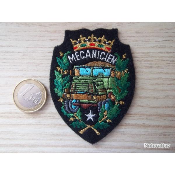 �cusson militaire m�canicien insigne collection arm�e