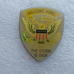 PINS US WELCOME HOME THE STORM IS OVER DESERT STORM TEMPETE DU DESERT n2