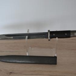 Ba&iuml;onnette Allemande K98 - Rare Fabrication "MUNDLOS - 1937"
