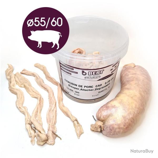 Chaudin de Porc � 55/60mm Coup� en 30 cm