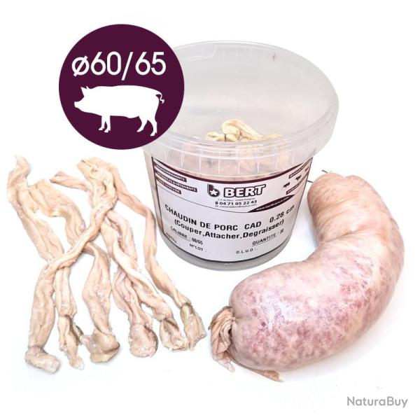 Chaudin de Porc � 60/65mm Coup� en 30 cm
