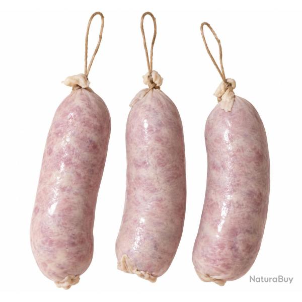 Boyaux Saucissons avec BOUCLE � 55/60mm Coup� en 30 cm