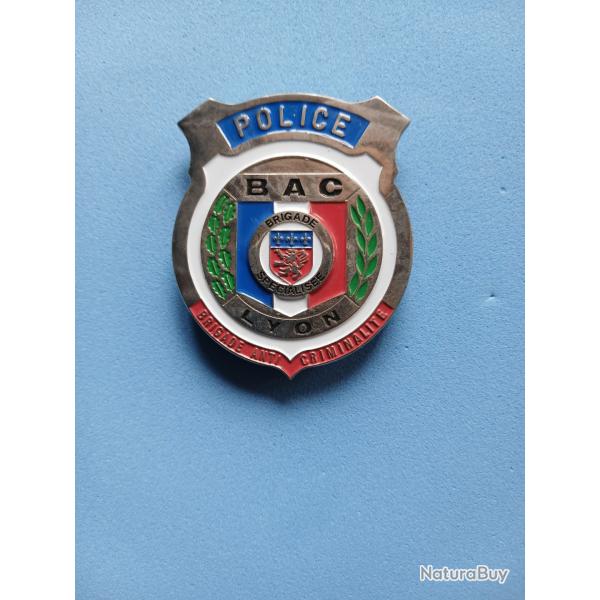 insigne de collection des forces de l ordre police  BAC