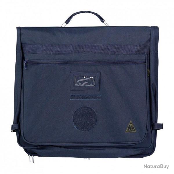 Housse � habits Ares Pilote Navigant avec 2 cintres, 3 poches et crochet de transport Bleu