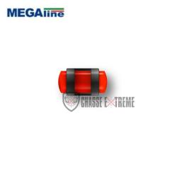 Guidon Ajoure Fluorescent Rouge MEGALINE M2.6 D4 L9