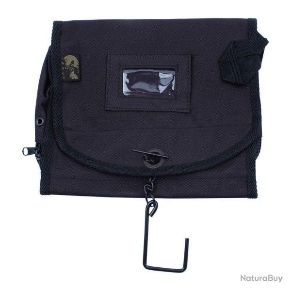 Trousse de toilette Ares TTOPS PM en polyester 600D, imperm�able, 11 poches et miroir incassable Noi