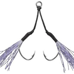 ASSIST HOOK DECOY DJ 99 UV TWIN PIKE FLASH - H n&deg;2/0 (2pcs/pack)
