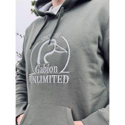 Sweat Brod&eacute;e Kaki Gabion Unlimited