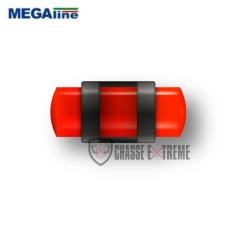 Guidon Ajoure Fluorescent Rouge MEGALINE M2.6 D4 L11