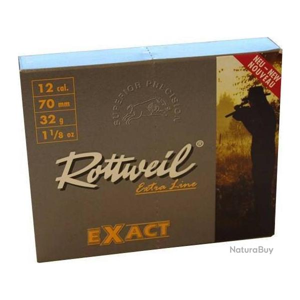 Balles Rottweil Exact 12/70 32 g, bo�tes de 10 neuves