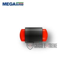 Guidon Plein Fluorescent Rouge MEGALINE M3 D3.5 L8