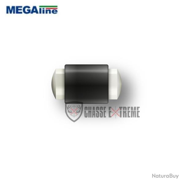 Guidon Plein Blanc MEGALINE M3.5 D3.5 L8