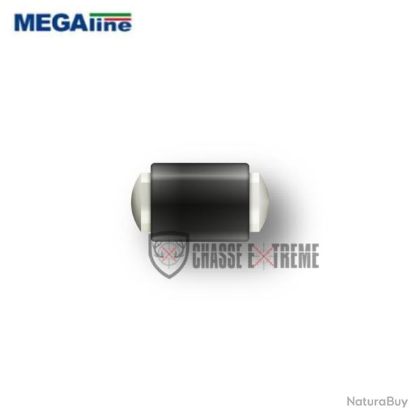 Guidon Plein Blanc MEGALINE M3 D3 L7