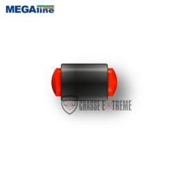 Guidon Plein Fluorescent Rouge MEGALINE M3.5 D3 L7
