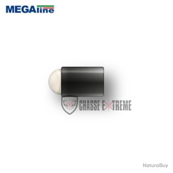 Guidon Blanc Type BW MEGALINE M3 D3 L6.5