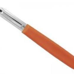 EPLUCHEUR NOGENT*** GAUCHER 1 FENTE ORANGE INOX