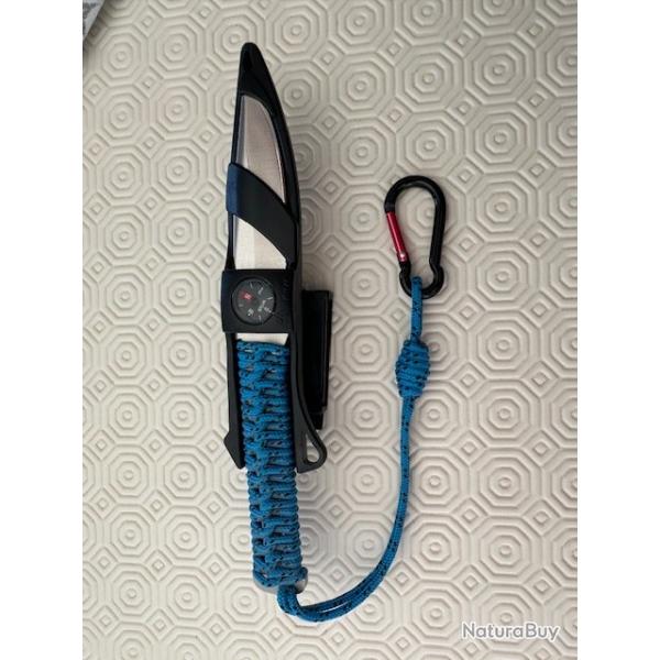 Couteau Wildsteer Wild Bleu