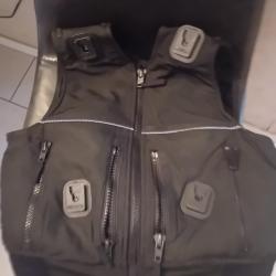 ENCHERE GILET PARE BALLES TACTIQUE TAILLE M